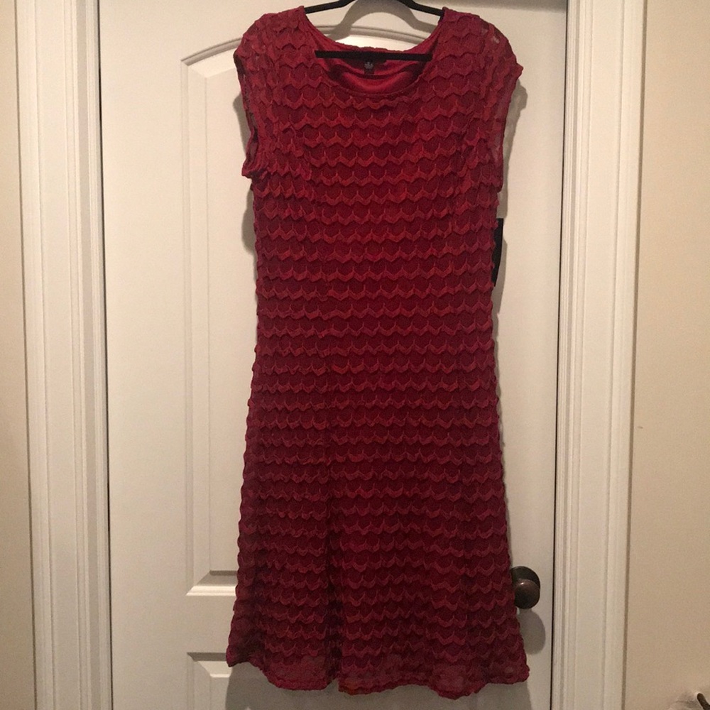 Red dress